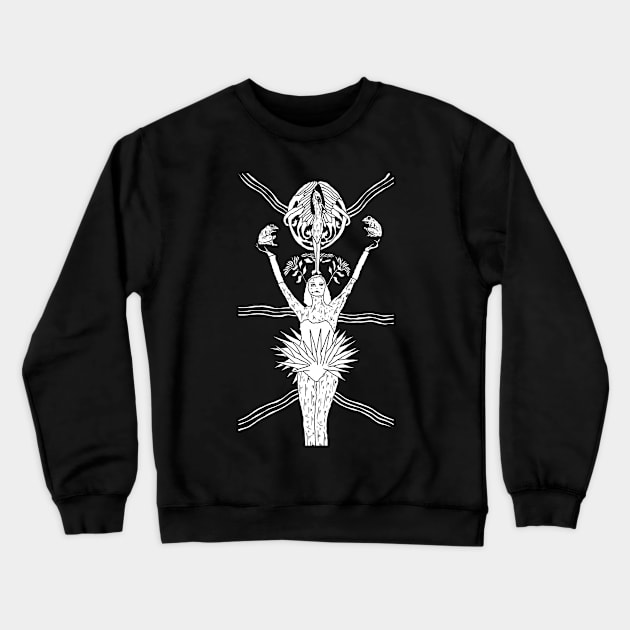 Strange Laws Crewneck Sweatshirt by AllieHartleyArt